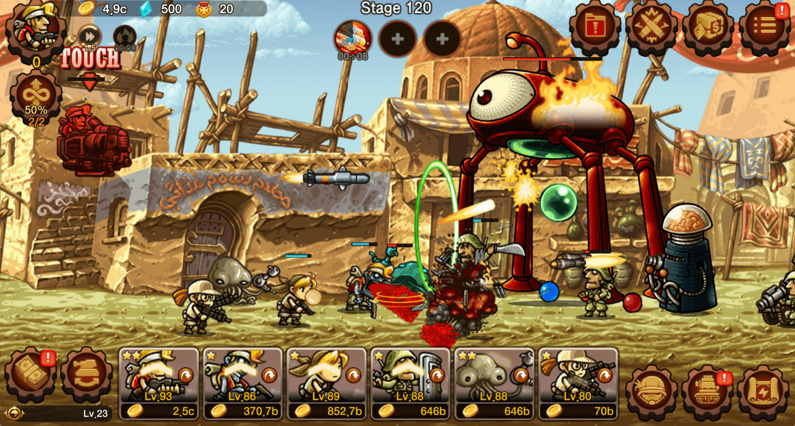Metal Slug Infinity, game có đồ họa mượt mà, hấp dẫn