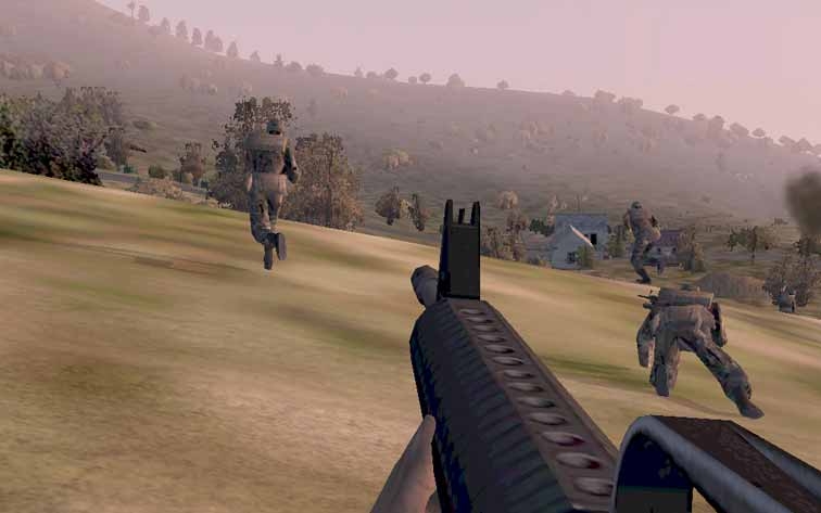 Operation Flashpoint, game chiến tranh có thể hóa thân thành nhiều nhân vật