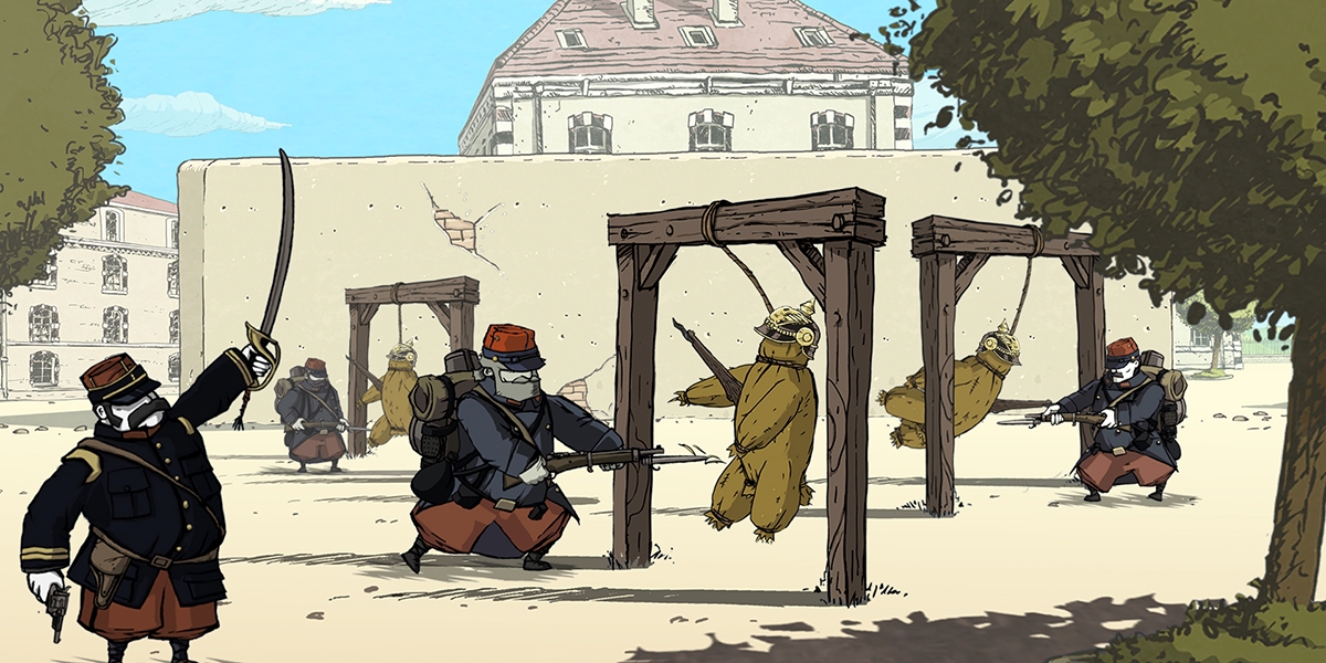 Đồ họa trong game Valiant Hearts: The Great War