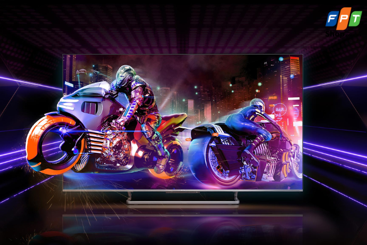 Hình ảnh trên tivi TCL có tích hợp AI-IN sẽ sống động hơn