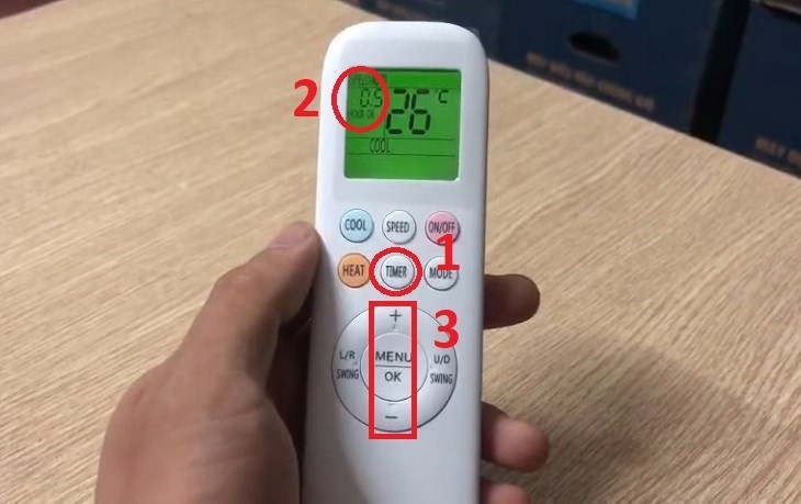 cách hẹn giờ điều hòa casper 1