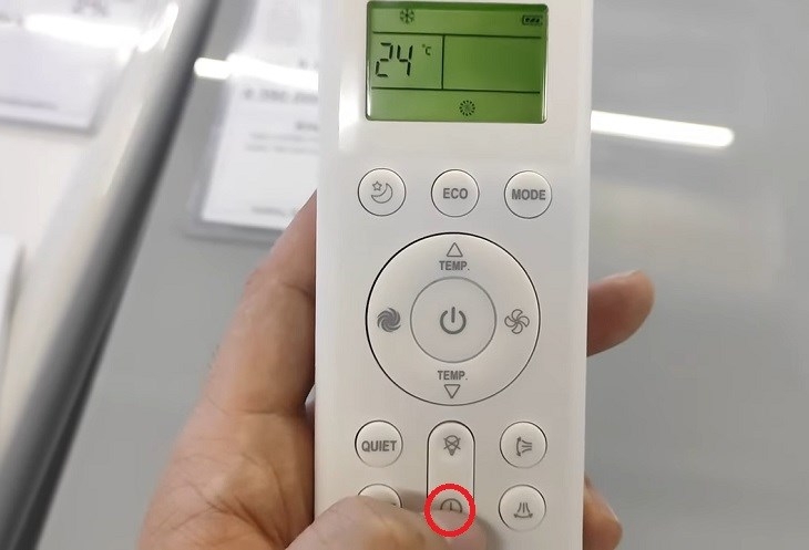 cách hẹn giờ điều hòa casper 10