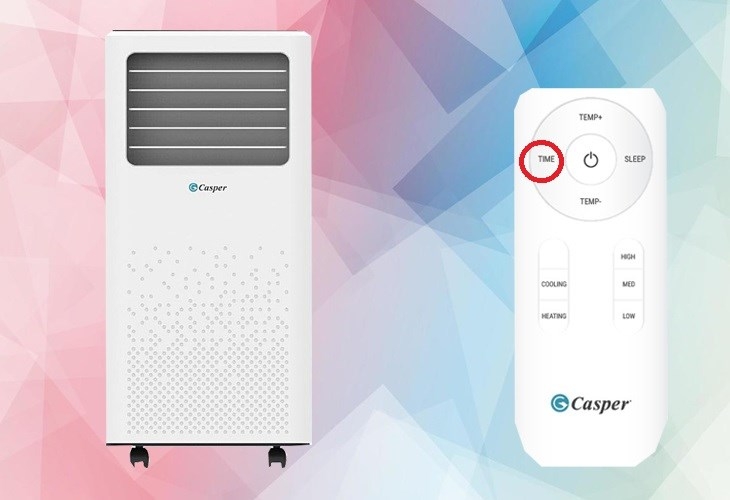 cách hẹn giờ điều hòa casper 13
