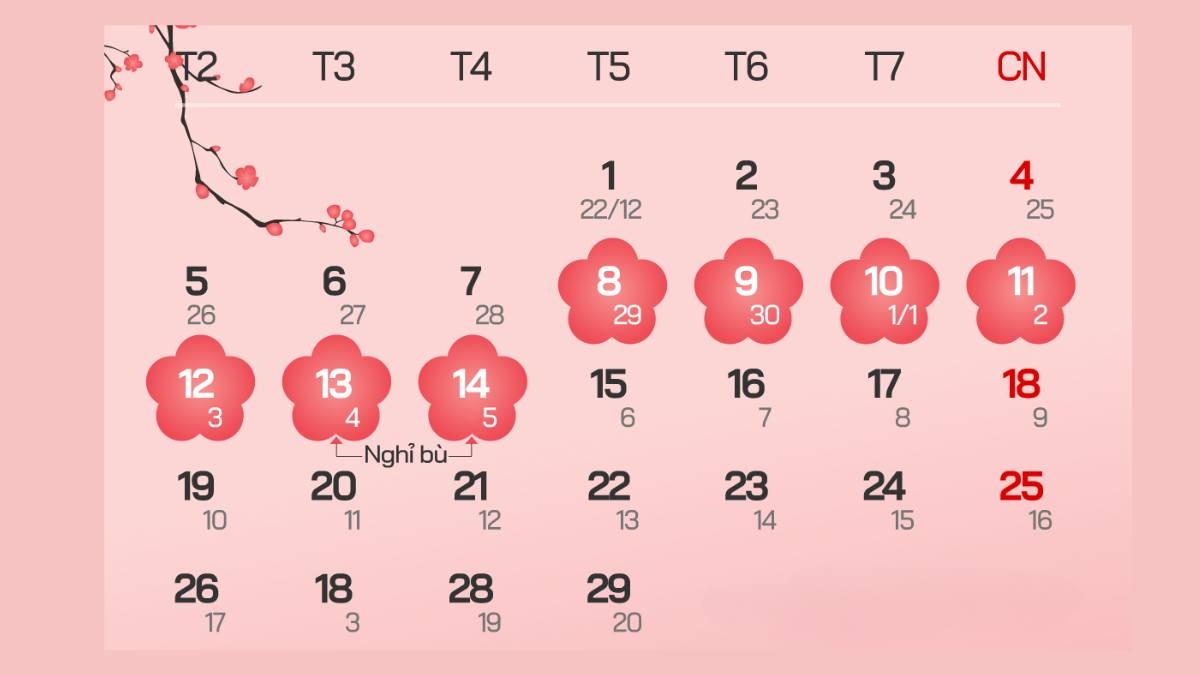 còn bao nhiêu ngày nữa đến Tết 2024 - hình 7