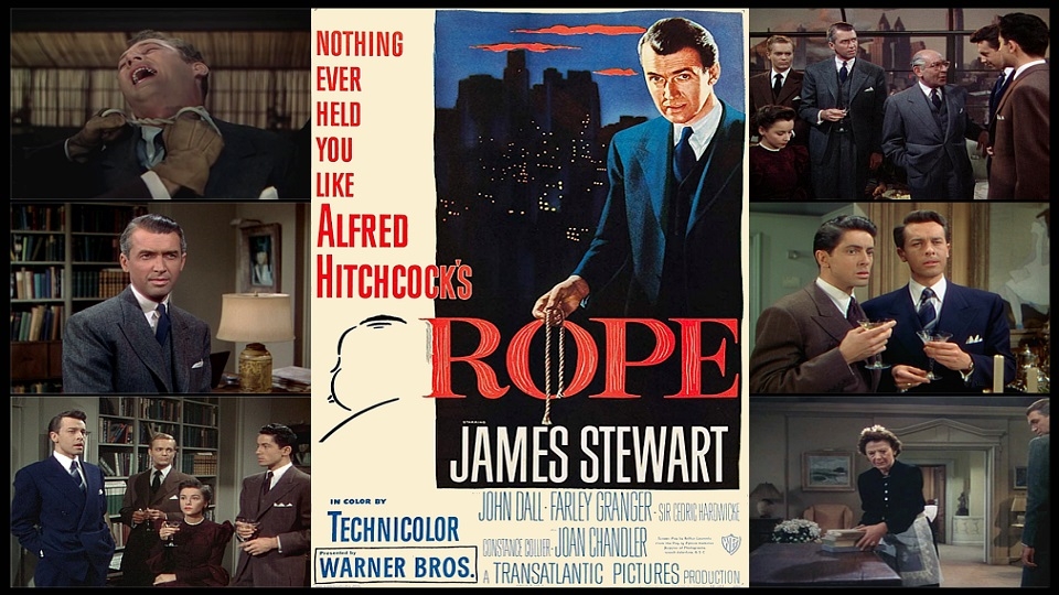 Rope của Alfred Hitchcock là phim đầu tiên được biết đến với việc áp dụng kỹ thuật quay oneshot