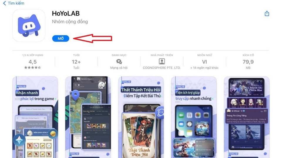 Tiếp tục mở và trải nghiệm