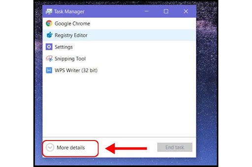 Ảnh minh hoạ click vào “More details” để mở ra toàn bộ.