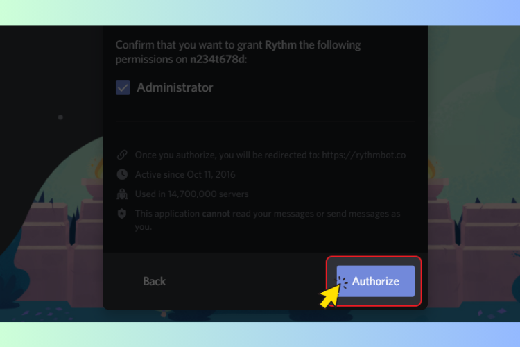 Hướng dẫn thêm Music bots vào Discord 2