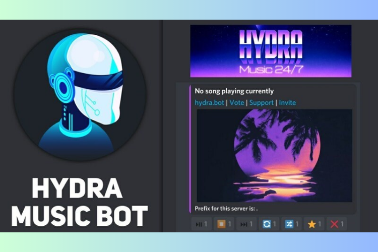 Hydra Bot - Bot nhạc Discord thông dụng nhất