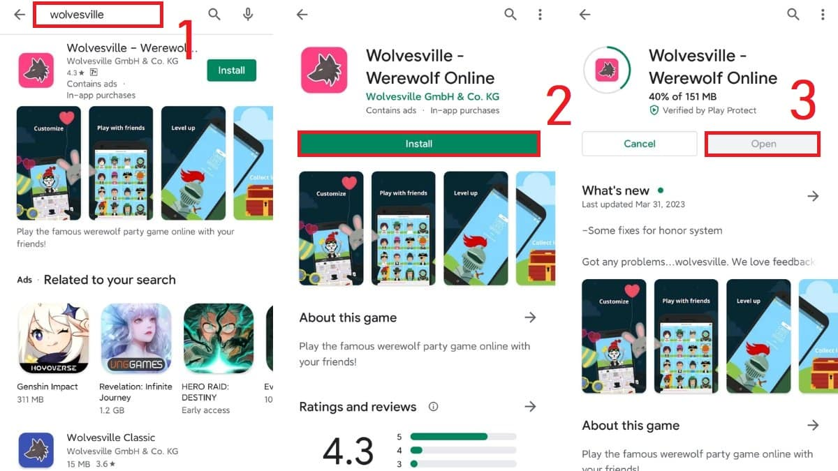 Wolvesville ma sói - cách chơi game khám phá thế giới ma sói online hấp dẫn - hình 5