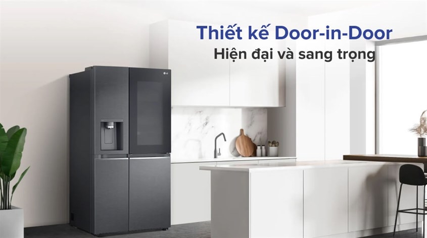 Sự độc đáo của công nghệ tủ lạnh LG: Door-in-Door