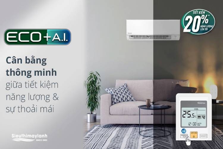 Hình ảnh của máy máy lạnh Panasonic Inverter 9000Btu 1 chiều
