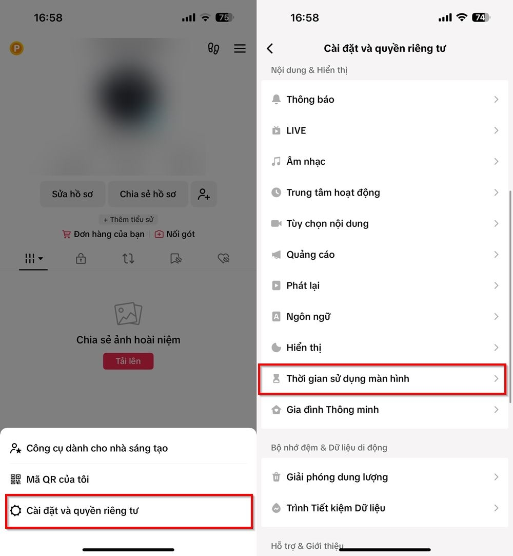Cách sử dụng tính năng lời nhắc về thời gian ngủ trên TikTok 2