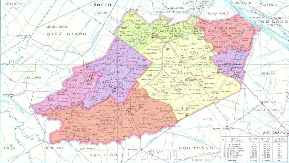 Khám phá vài nét về tỉnh Hậu Giang