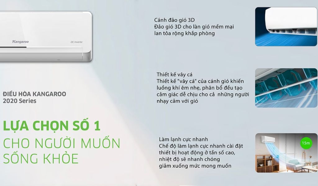 Máy lạnh Kangaroo của nước nào? Tìm hiểu ưu, nhược điểm trước khi quyết định mua 2