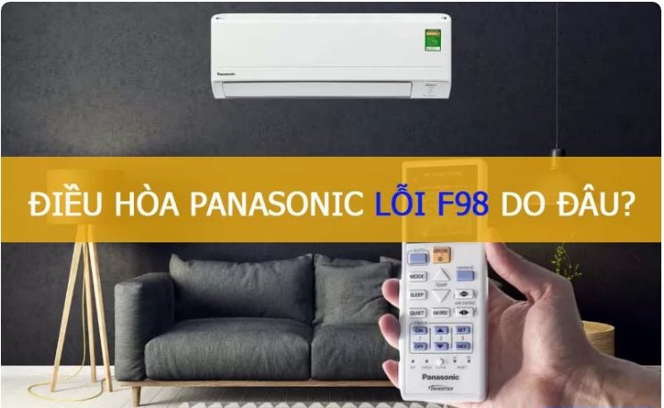 lỗi f98 điều hòa panasonic