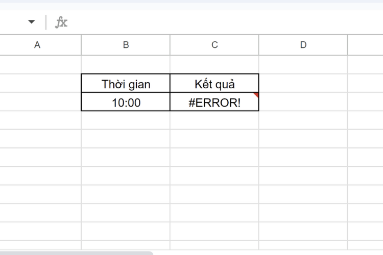 Hướng dẫn cách sử dụng hàm TIMEVALUE