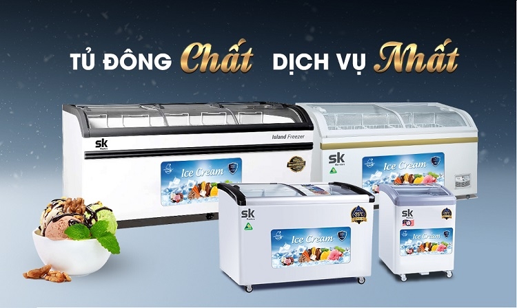 Chọn tủ đông tới từ thương hiệu uy tín