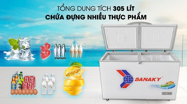 Chọn dung tích tủ phù hợp lượng đồ cần bảo quản