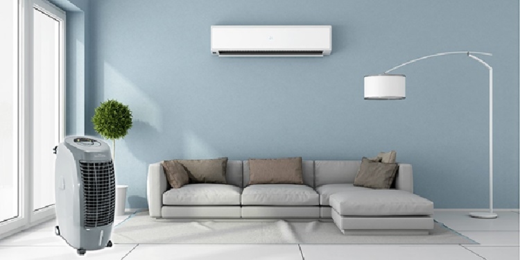 Kết hợp quạt điều hoà và máy lạnh giúp tiết kiệm chi phí