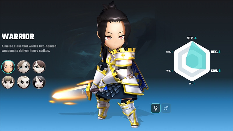 Nhân vật Warrior