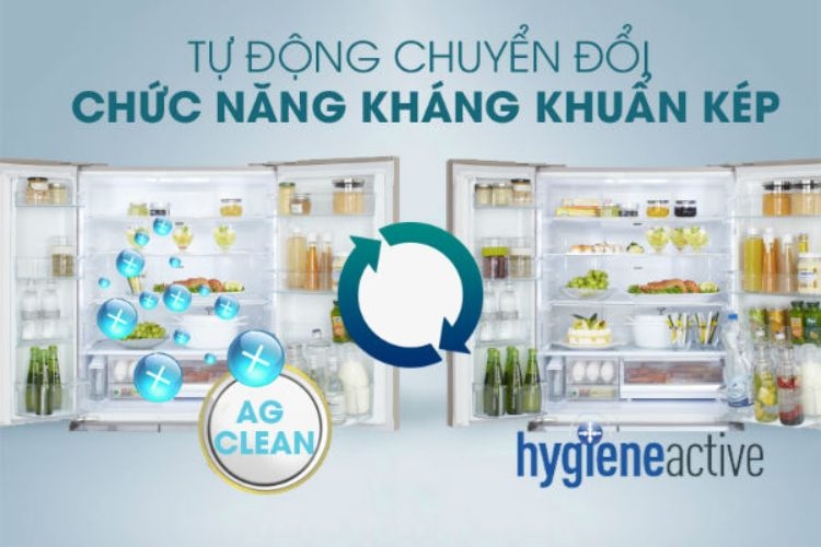 Bộ đôi diệt khuẩn kép Hygiene Active và Ag Clean