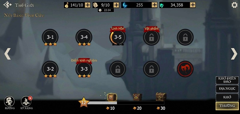 Tham gia chế độ phiêu lưu, bạn sẽ được khám phá theo nội dung cốt truyện