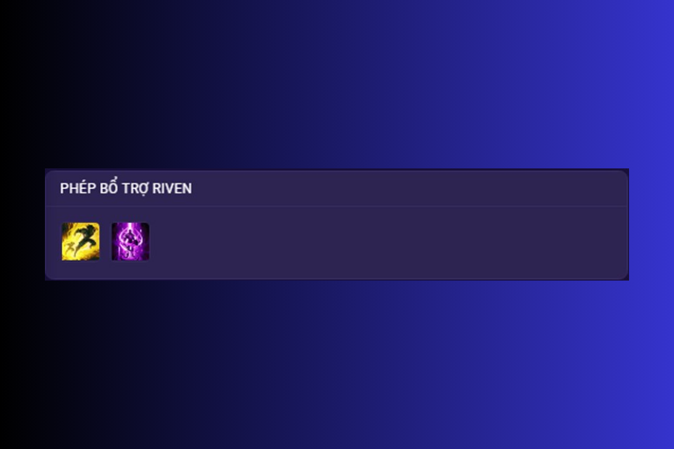 Phép bổ trợ cho Riven