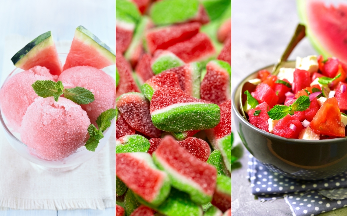 Hình nền dưa hấu món ăn 1