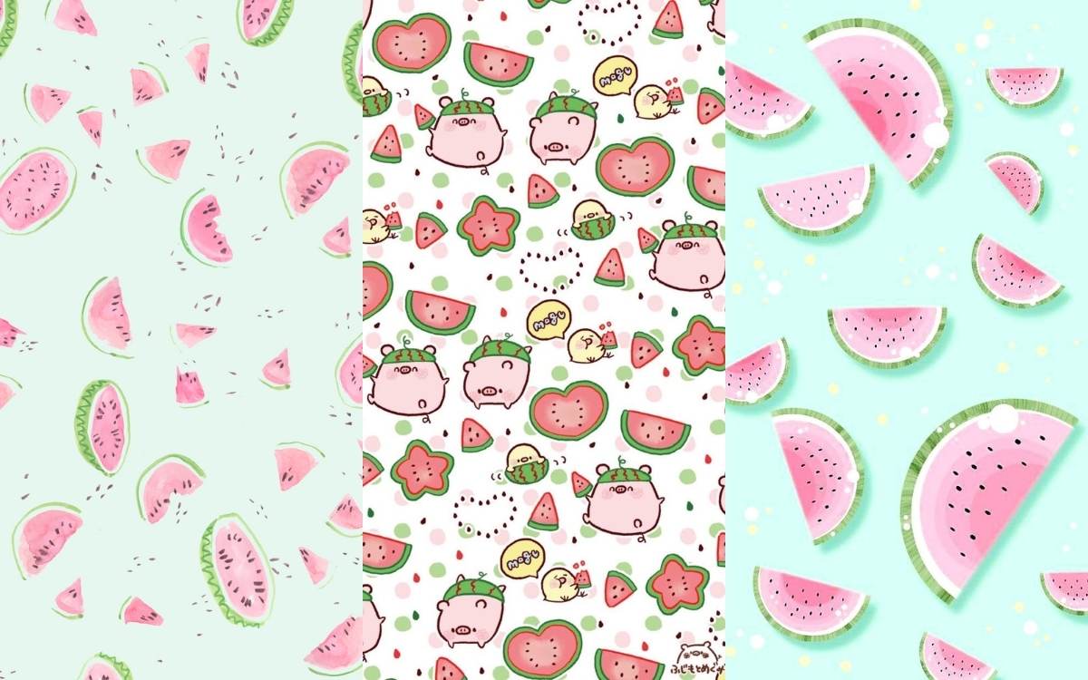 Hình nền dưa hấu dạng pattern 3