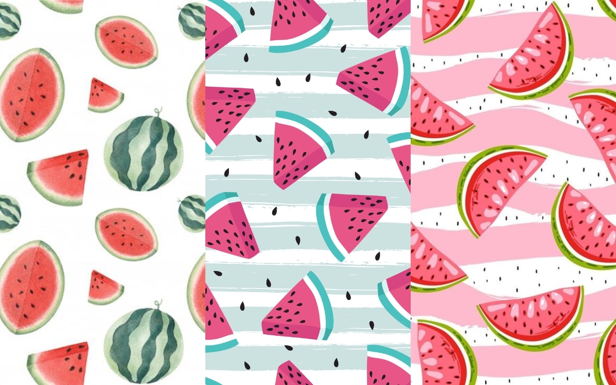 Hình nền dưa hấu dạng pattern 2