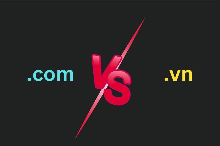 so sánh .com và .vn