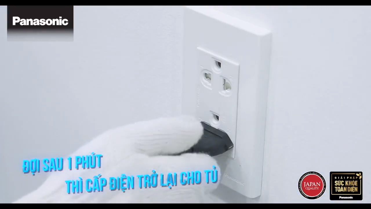 Cấp điện lại cho tủ lạnh