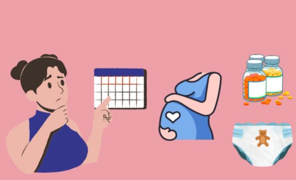 Tại sao mang thai sẽ bị trễ kinh?