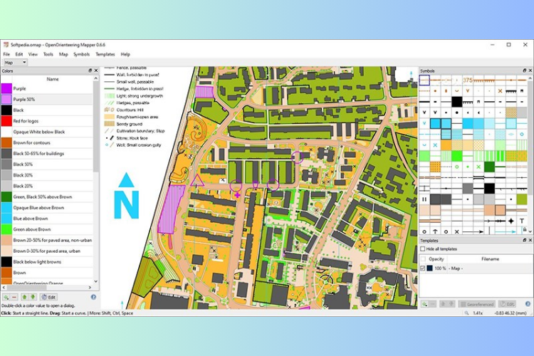 OpenOrienteering Mapper - Công cụ vẽ bản đồ cực đơn giản