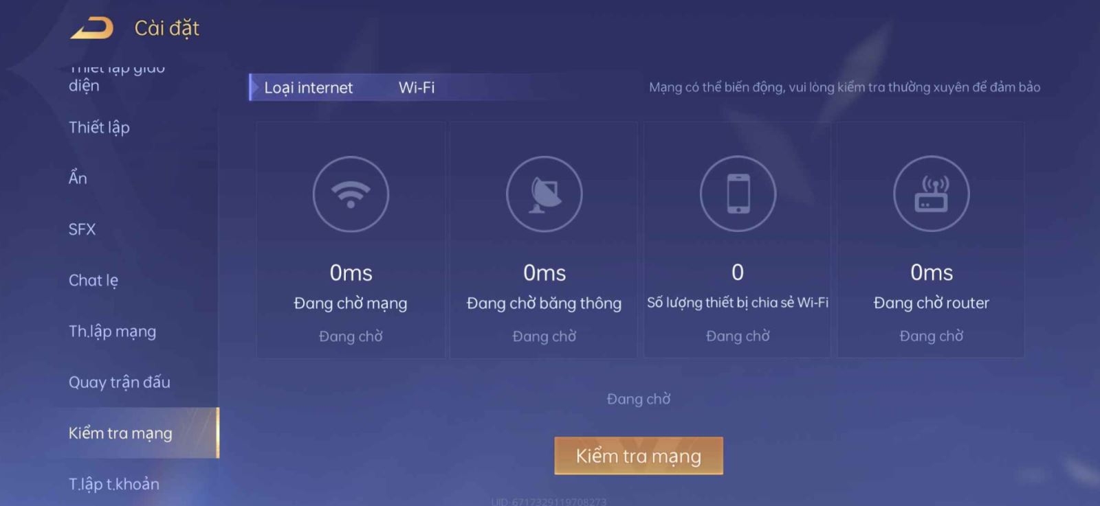 Cài đặt điều khiển Liên quân 13