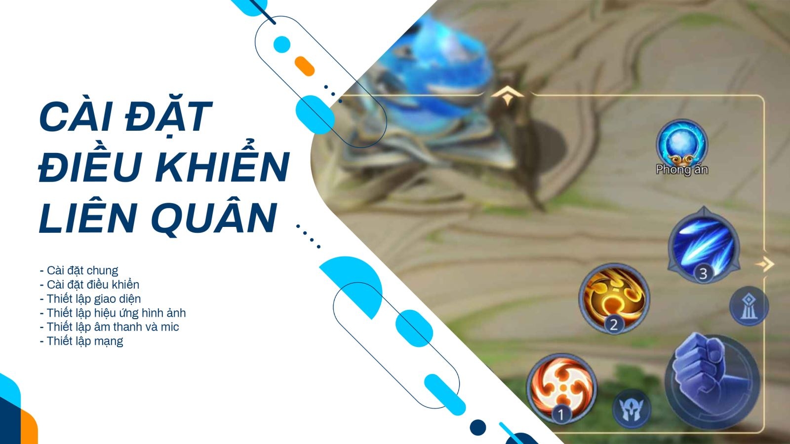 Cài đặt điều khiển Liên quân 1