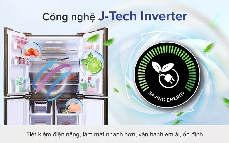 Tìm hiểu công nghệ làm lạnh tủ lạnh Sharp (hình 6)