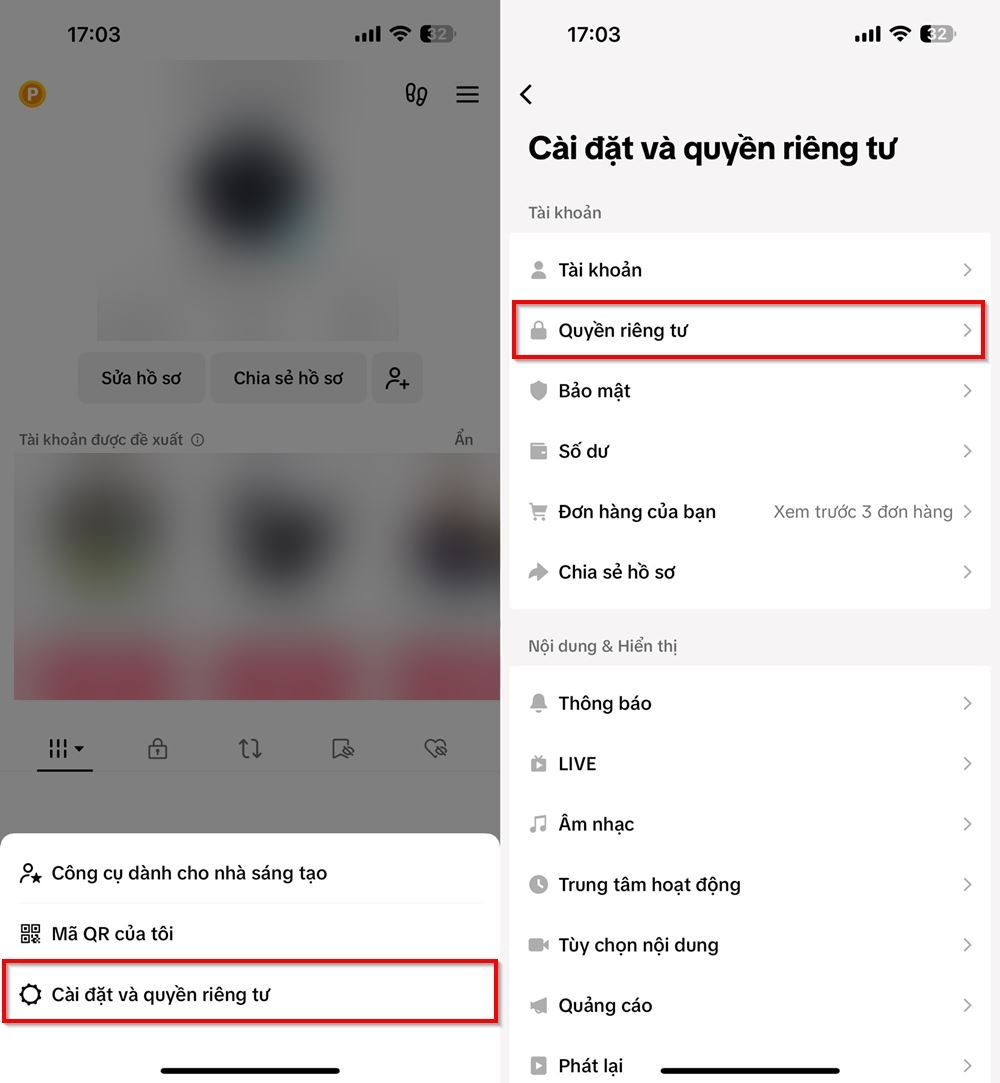 Cách xoá dịch vụ vị trí trên TikTok 2