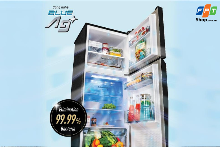 Công nghệ Blue Ag+ có khả năng diệt khuẩn tới 99,99%