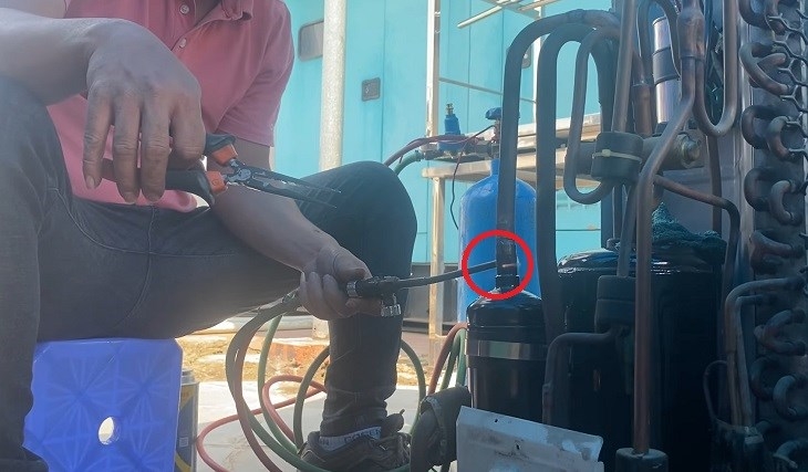 cách thay block điều hòa 7