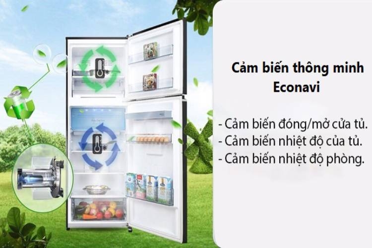 Cảm biến thông minh Econavi tiết kiệm tới 10% lượng điện tiêu thụ
