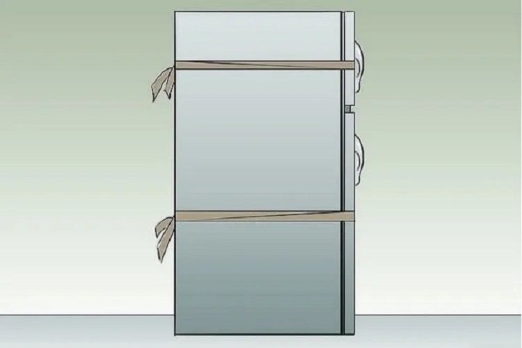 Cách di chuyển tủ lạnh an toàn không hư hại đến các linh kiện của tủ lạnh - Hình 4