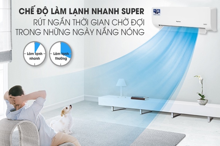 Chế độ làm lạnh nhanh của điều hoà - Những thông tin hữu ích có thể bạn chưa biết 5