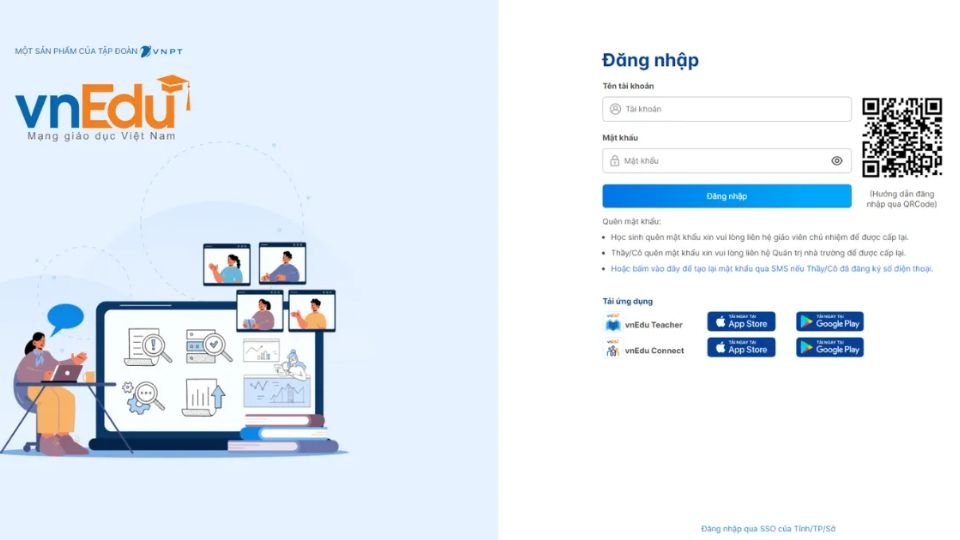 Phần mềm quản lý nhà trường vnEdu
