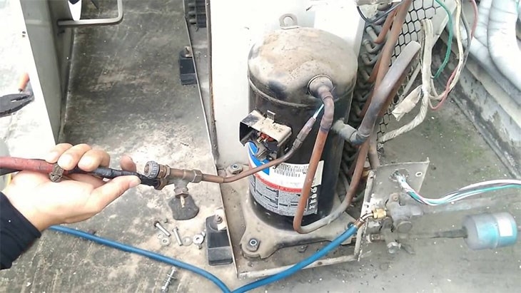 Lỗi bảo vệ máy nén bị hỏng