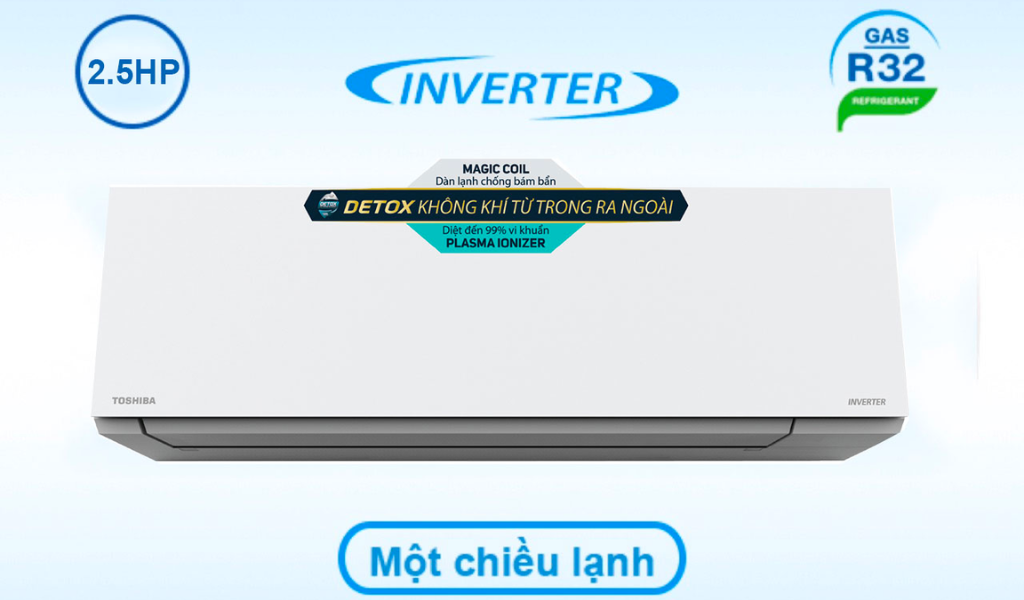 Các dòng máy lạnh 2022 của Toshiba hiện có trên thị trường hiện nay và những tính năng nổi bật 4