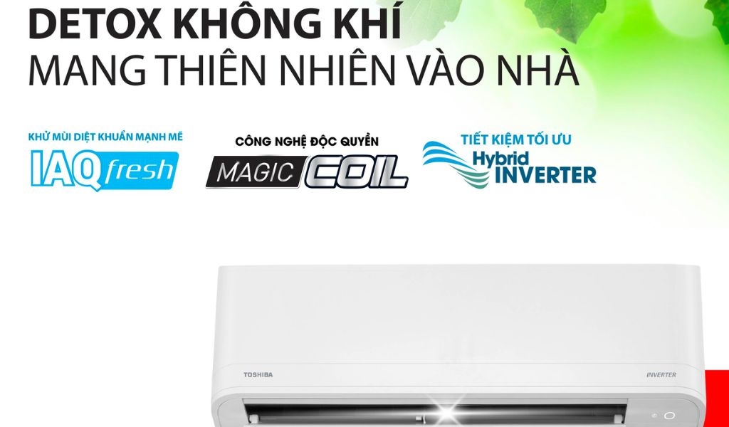 Detox không khí trên máy lạnh Toshiba là gì? Tính năng này có gì nổi bật mà nhiều người quan tâm? 1