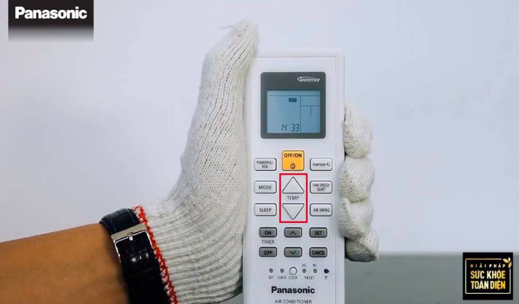 Cách sử dụng điều khiển điều hòa Panasonic và nguyên nhân remote không hoạt động 16