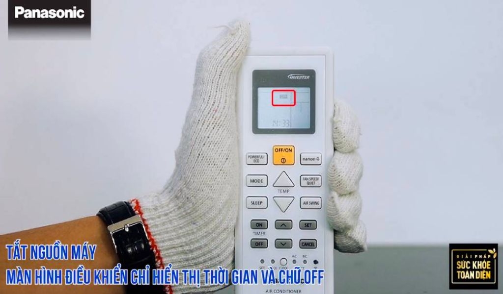 Cách sử dụng điều khiển điều hòa Panasonic và nguyên nhân remote không hoạt động 4